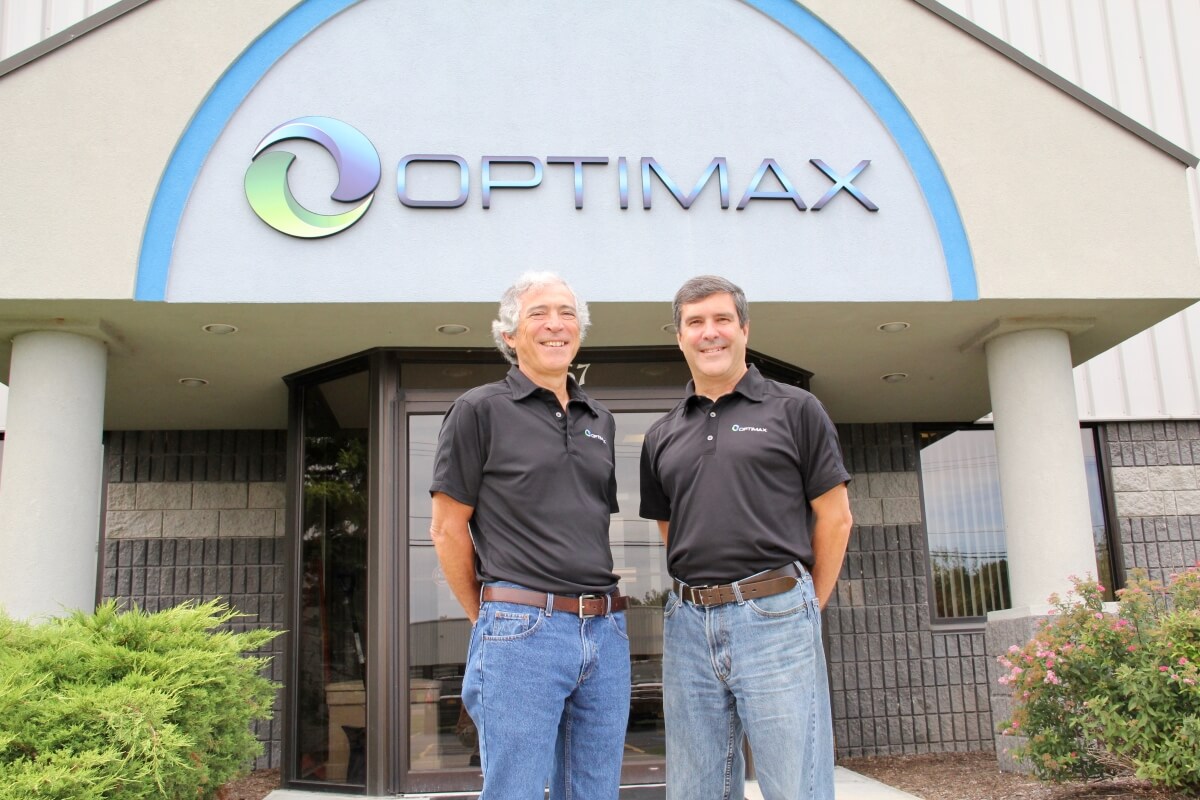 Rick and Mike Optimax building